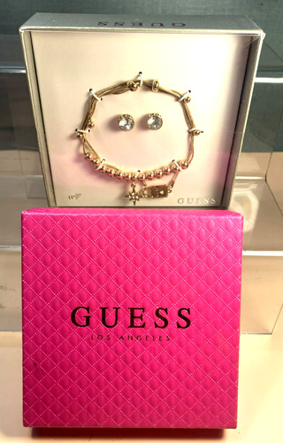 Guess earrings and - earrings, 11"