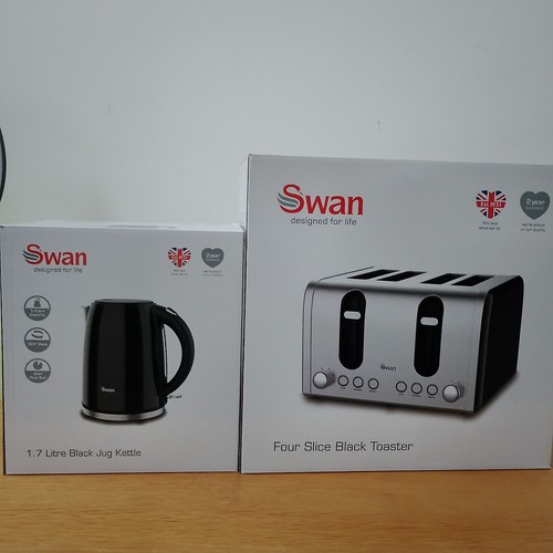 Swan toaster and - toaster, kettle