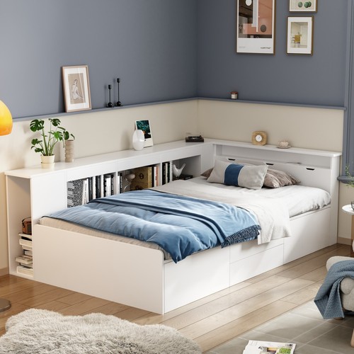 Multifunctional wooden single - multifunctional,