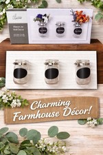 Rustic Hanging Mason Jar