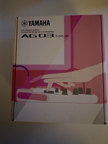 Yamaha ag03mk2 white - ag03mk2,