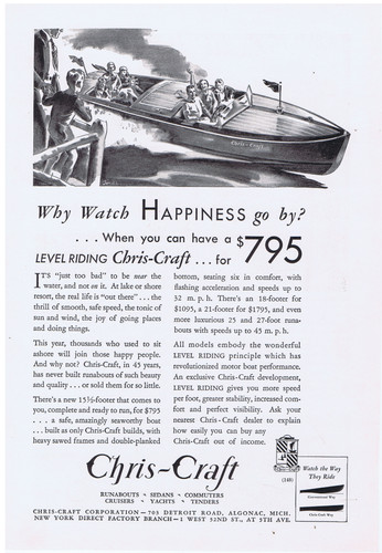 1932 chris craft - chris, level