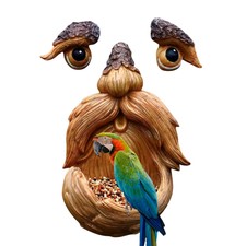 Old Man Tree Faces Resin Decor