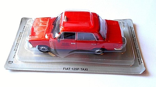 Fiat 125p taxi die - 125p, 1/43