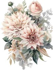 Elegant Flowers Colourful