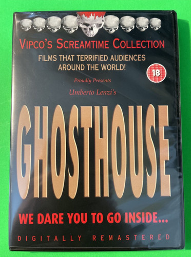 Ghosthouse dvd vipco rare - ghosthouse,