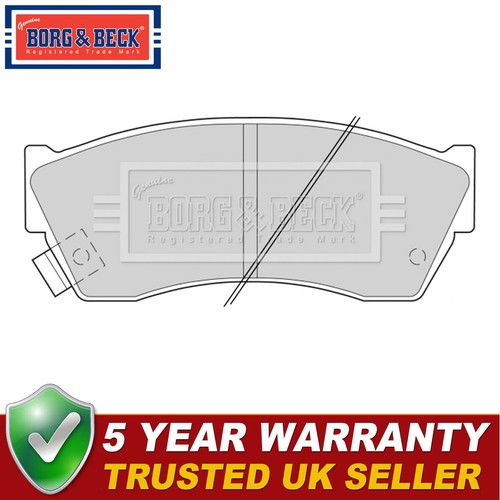 Borg beck front brake pads - front,