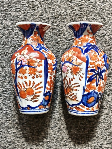 Pair vintage imari style - pair,