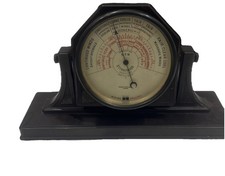 Negretti And Zambra Stormoguide Bakelite Shelf Barometer Antique 