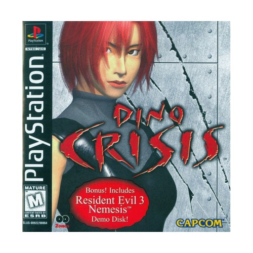 Capcom ps1 game dino - ps1,