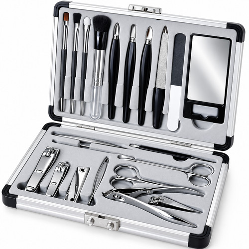 Piece manicure pedicure set - 21,