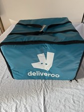 Deliveroo Thermal Insulated Sealed Food Delivery Bag Large Brand New 52x50x32cm