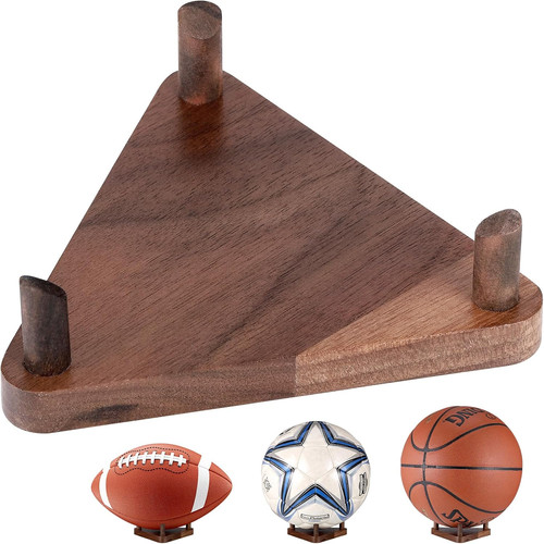 Football stand wooden - football,