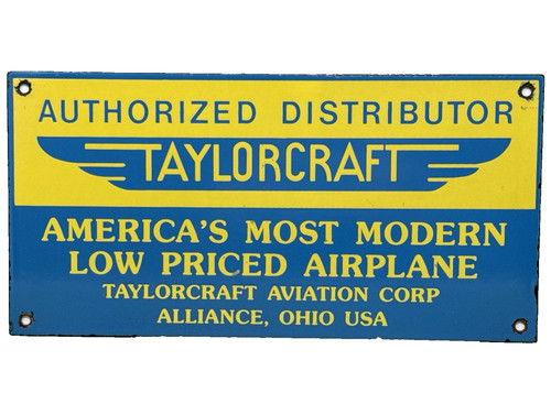 Vintage taylorcraft porcelain - vintage,