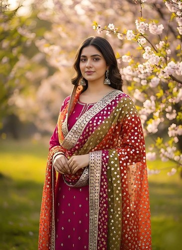 Organza gota patti - organza, dupatta