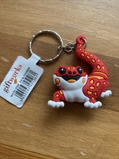 Red Gekko / Lizard Keyring