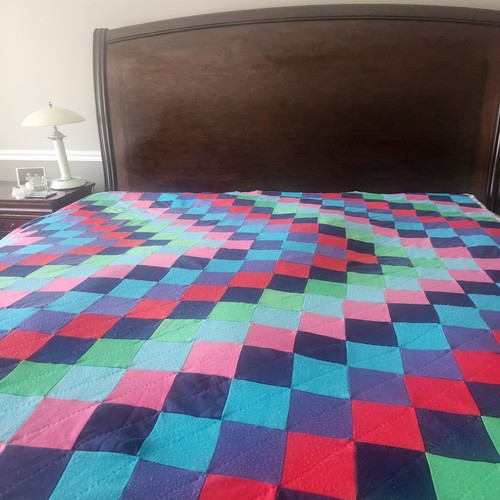 Handmade amish quilt patchwork - handmade,