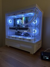 High Spec Gaming PC - AM5 Ryzen 5.3Ghz - AMD RX 9070 XT - Liquid Cooled -  White