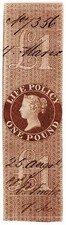 (I.B) QV Revenue : Life Policy £1 (1854)