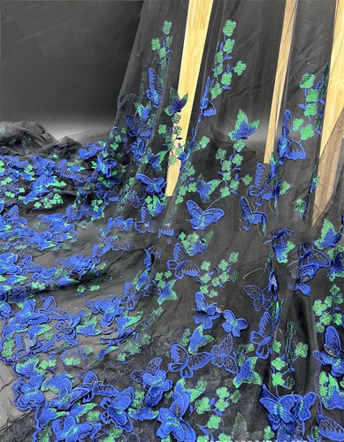 Butterfly applique lace - 3d,