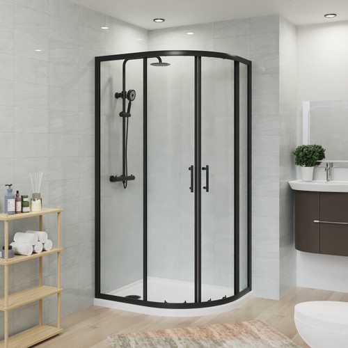 Matt black offset quadrant - offset,