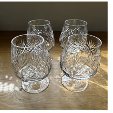 Set crystal brandy cognac - of,