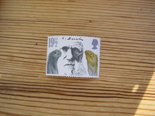 MNH 19.5p stamp Charles Darwin