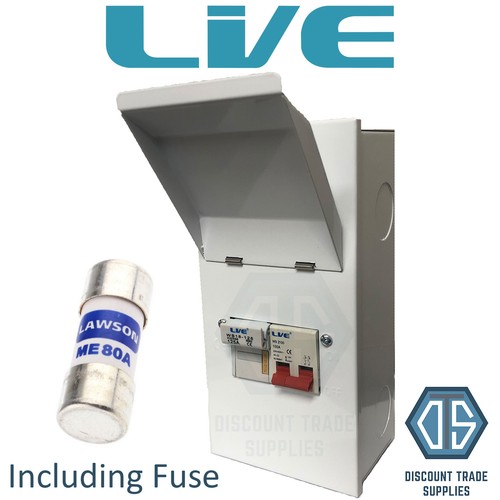 Live metal clad fused - metal, isolator