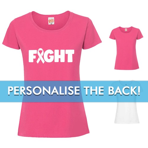 Fight cancer logo ladies - logo,