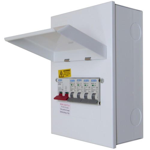 Metal consumer unit way - consumer, 4