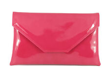 Stylish Large Envelope Patent Clutch Bag/Shoulder Bag Wedding Party Prom Bag