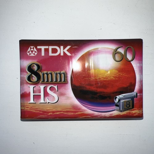 Tdk 8mm p5 60hsen - hs, 60