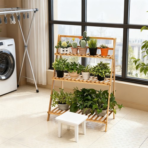 Tier 82cm foldable plant - 3-tier,