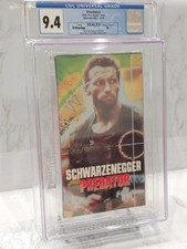 Graded Predator VHS Movie CGC