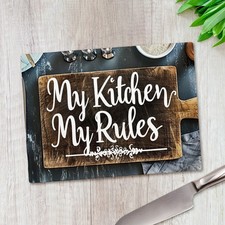 My Kitchen My Rules Glass