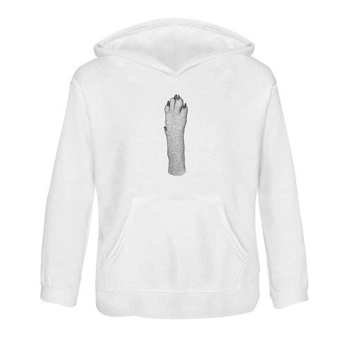 Dog paw children hoodie - 'dog, paw'