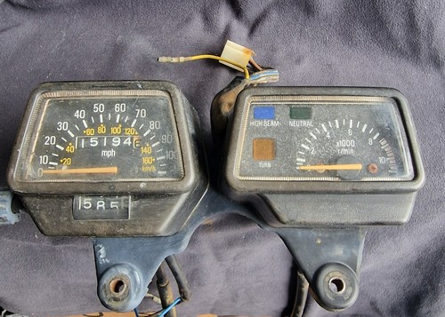 Yamaha xt350 clocks - yamaha,