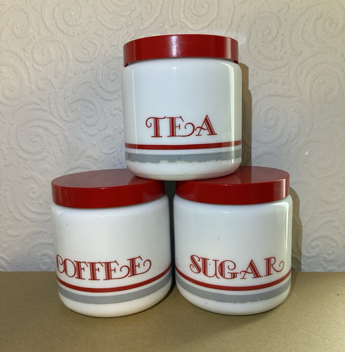 Vintage milk glass - milk, coffee