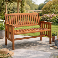 Wooden Garden Bench 2 Seater