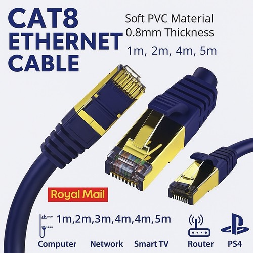 Ethernet cable rj45 - cable, cat8