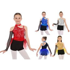 UK Girls Jazz Dance Jumpsuit