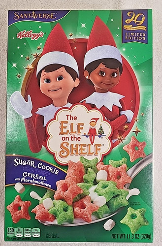 Elf the shelf cereal 3 - elf, on