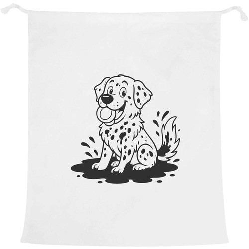 Muddy labrador laundry - labrador',