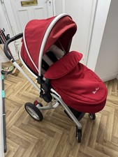 Silver Cross Red Surf Pram