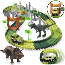 Dinosaur Jurassic Race Track