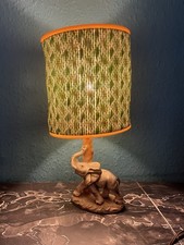 Vintage Chalkware Elephant