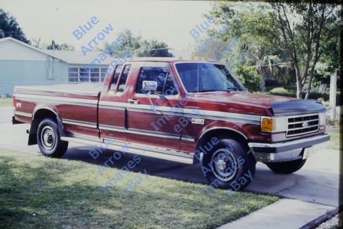 1980s 35mm slide ford 250 - ford, f-250