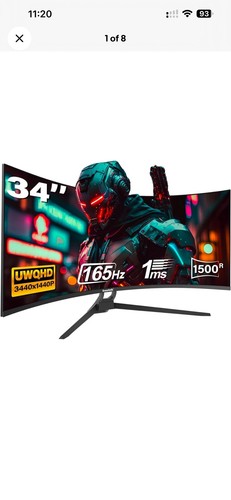 Gawfolk curved gaming monitor - curved,