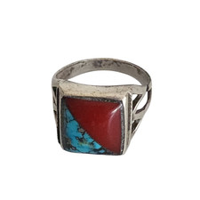 Vintage Mens Navajo Ring