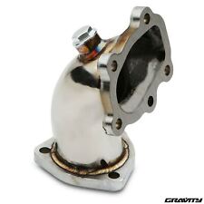 STAINLESS RACE EXHAUST TURBO ELBOW FOR NISSAN 200SX S14A 2.0 TURBO SR20DET 96-00